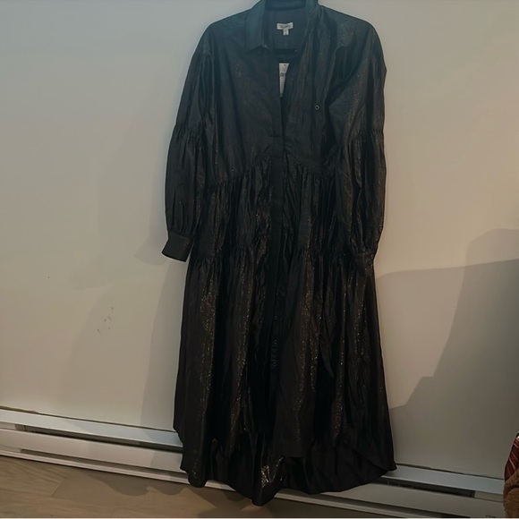 Nwt pilcro metallic midi dress - Picture 5 of 12